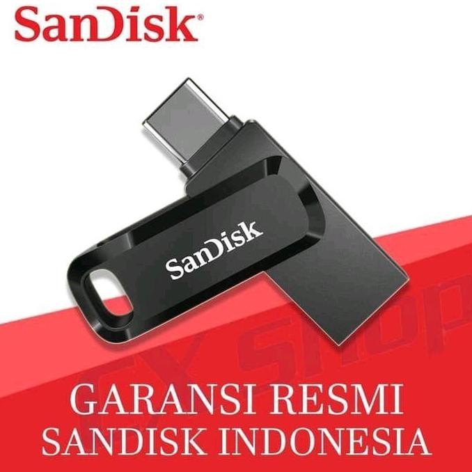 TERMURAH - Sandisk OTG Type-C 32GB/64GB/128GB Dual USB Drive Type-C 3.1 Original