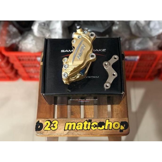 Kaliper nissin samurai brake original japan pnp ninja 250 kawasaki murah