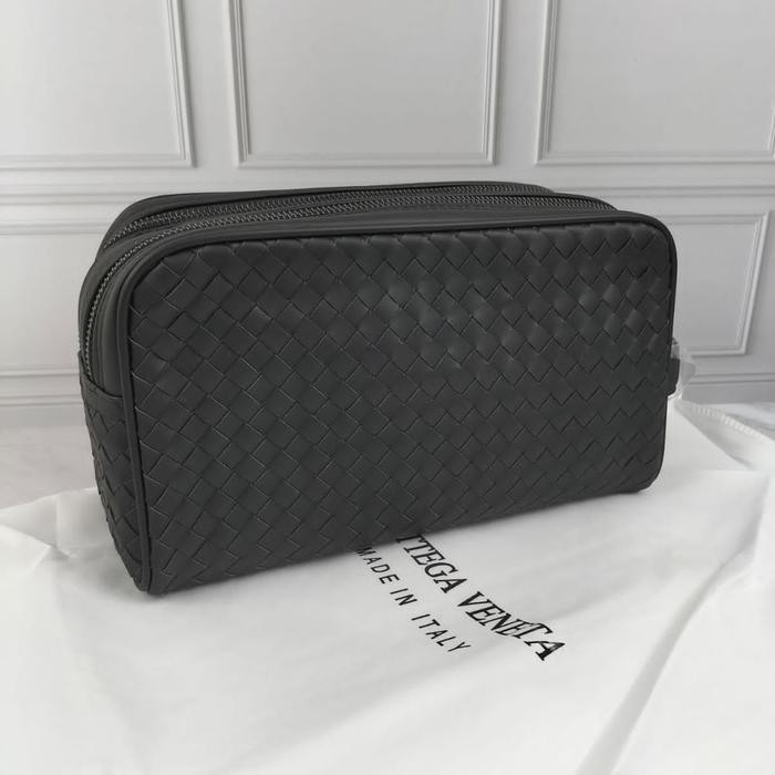 TS POUCH BAG JINJING CLUTCH PRIA LEATHER BOVEN 83111 MIROR