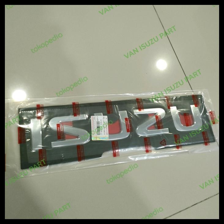 TERBARU EMBLEM DECAL ISUZU BAGIAN DEPAN ISUZU TRAGA ORIGINAL 