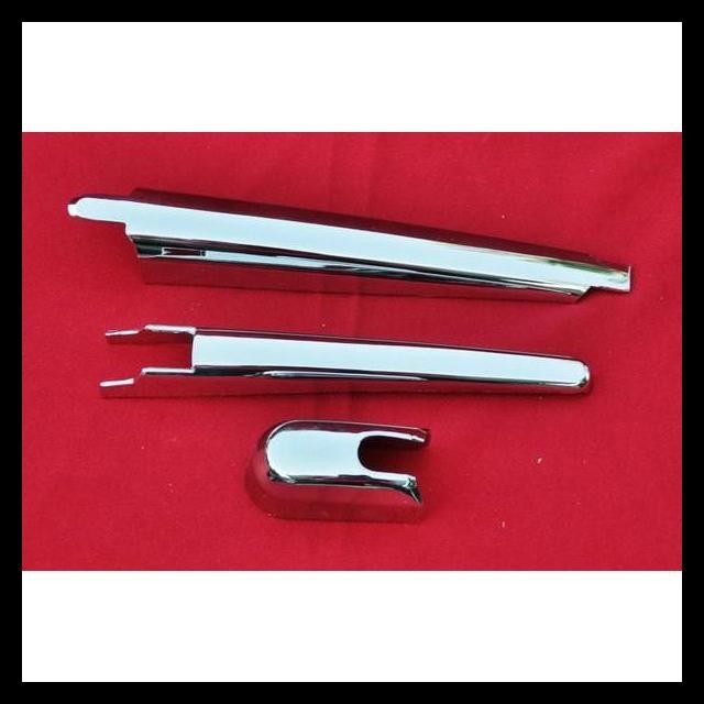 DISKON COVER WIPER BELAKANG MOBIL RUSH TERIOS LAMA 2006 - 2017 CHROME 