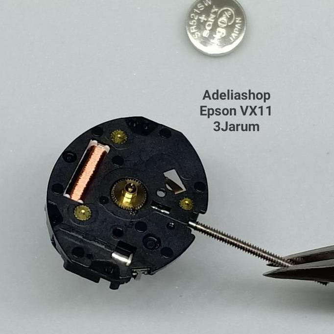 Mesin jam tangan Epson VX11 (tiga jarum)