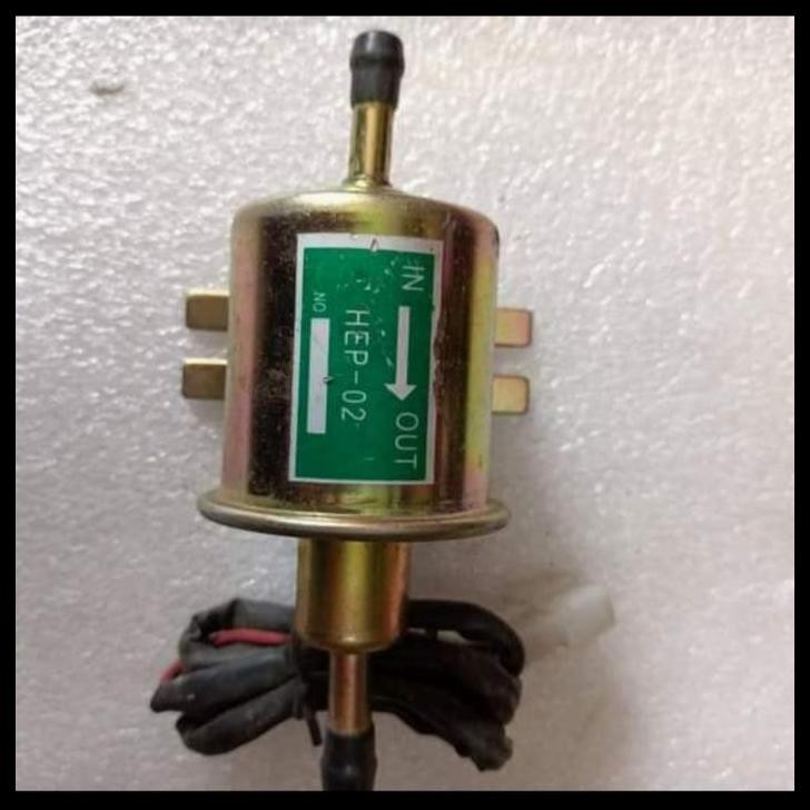 HOT DEAL POMPA BENSIN ELEKTRIK FUEL PUMP UNIVERSAL KARBURATOR 