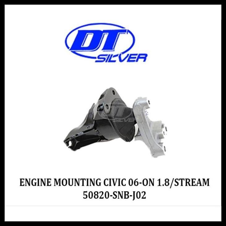 GRATIS ONGKIR KARET PANGKOAN ENGINE MOUNTING MESIN CIVIC 06-ON 1.8 KANAN DT SILVE 