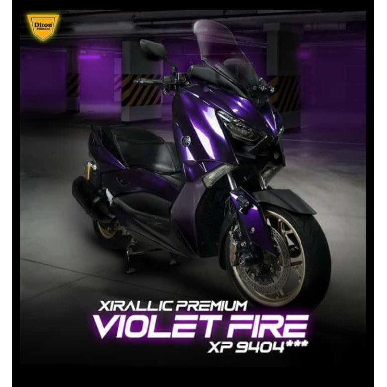 HOT DEAL PAKET DITON PREMIUM XIRALLIC XP 9404 VIOLET FIRE UNGU BLACK 9109 HITAM 