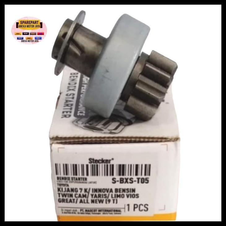 TERBARU BENDIX BENDIK STARTER TWINCAM COROLLA GREAT ALL NEW COROLLA STECKER 9T 