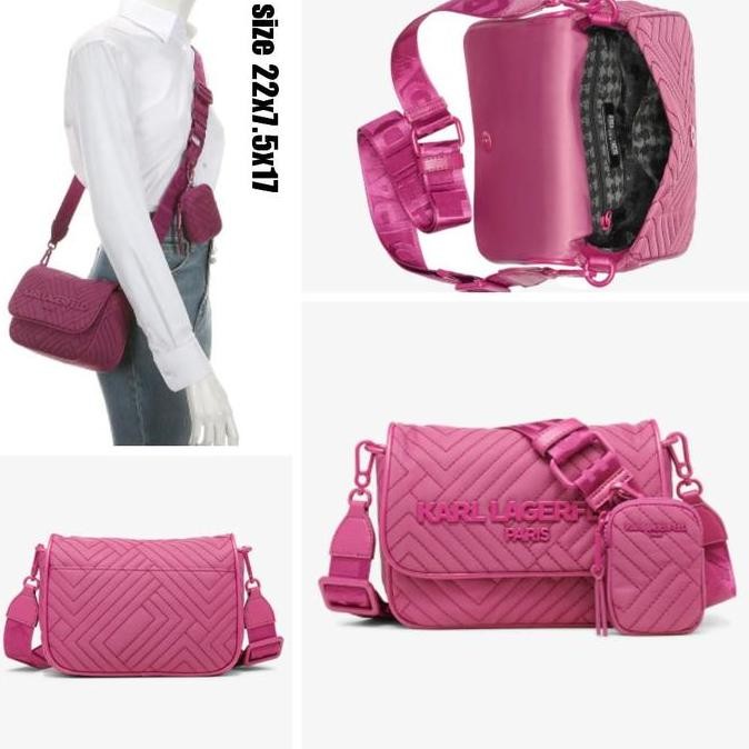 TAS BRANDED  voyage crossbody bag dk cactus flower