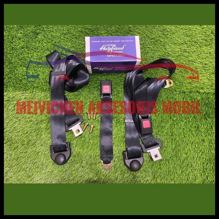 TERBARU SABUK PENGAMAN / SAFETY BELT / SEAT BELT MANUAL MOBIL 3 TITIK UNIVERSA 