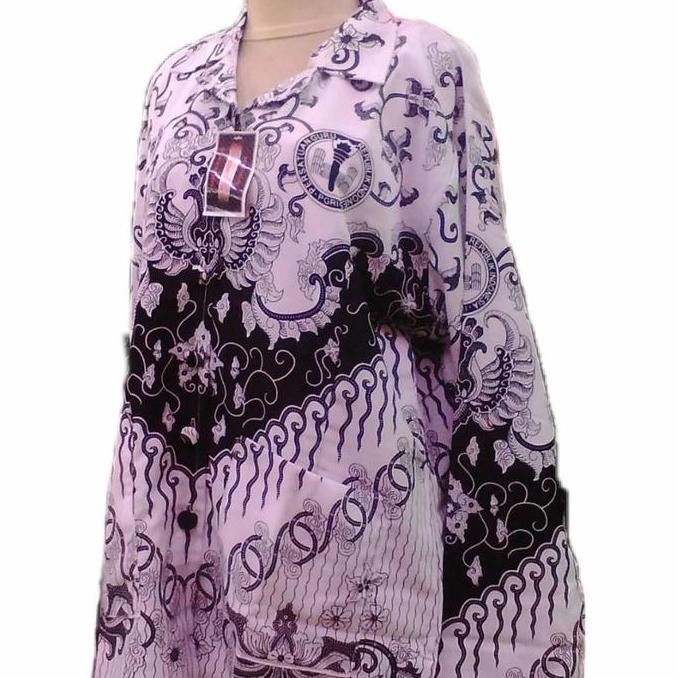 SERAGAM GURU BAJU BATIK PGRI PEREMPUAN DAN LAKI-LAKI SIZE S - L5