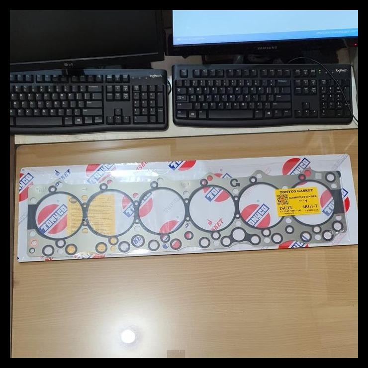 HOT DEAL 1-11141196-1 GASKET CYLINDER HEAD 6BG1T PACKING HEAD ZAXIS 200 