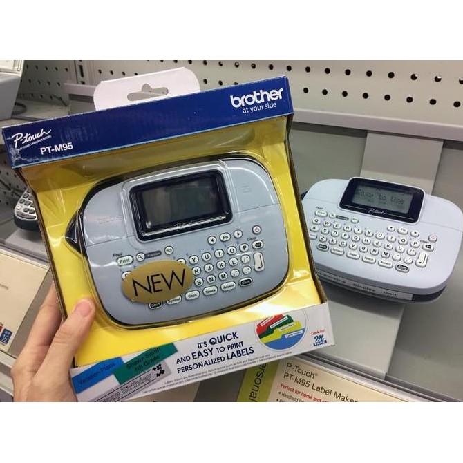 

Brother Label Mesin Printer Ptouch Pt-M95 Pt M95 Portable Label Maker New Stok