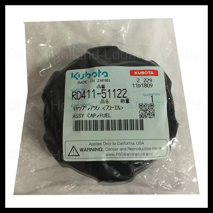 GRATIS ONGKIR TUTUP TANGKI SOLAR KUBOTA U50 ASSY CAP FUEL RD411-51122 