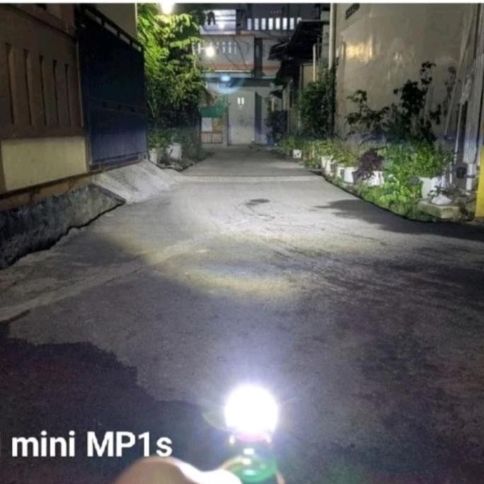 Lampu Led Utama Motor Projector Mp1S 30Watt Nine Luminos Super Terang