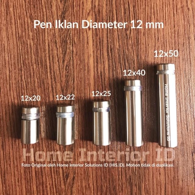 

Pen Iklan 12 X 50 Mm Stainless Steel Berkualitas