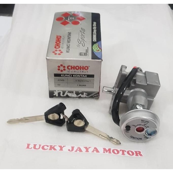 New Kunci Kontak Yamaha X-RIDE Karbu Original Komplit Keyset Motor Matic