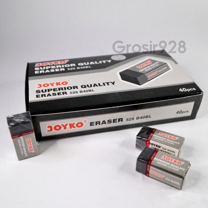 

Penghapus Joyko Kecil Hitam Eraser 526 B40BL Stationery DS