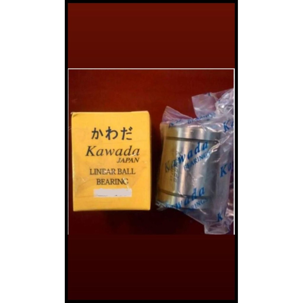 DISKON BEARING KAWADA LM 25UU LINEAR BEARING / LM25UU LINEAR BUSHING KAWADA