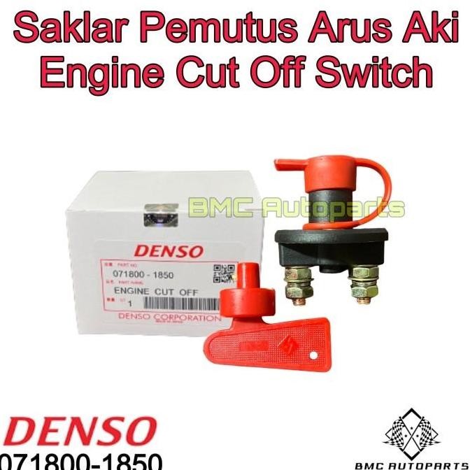 tersedia saklar cut off aki mobil denso - engine cut off switch universal