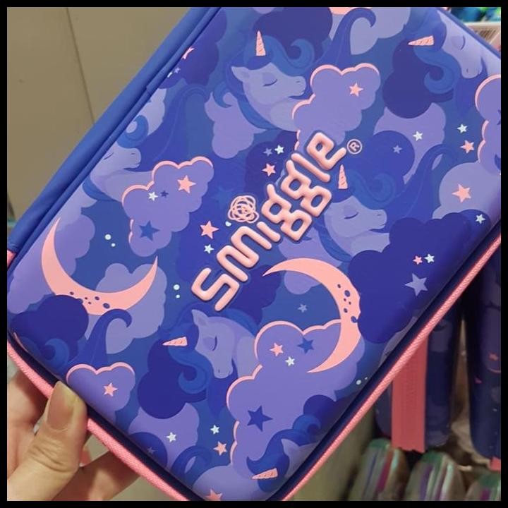

Smiggle Pencil Case Hardtop Unicorn Purple Original