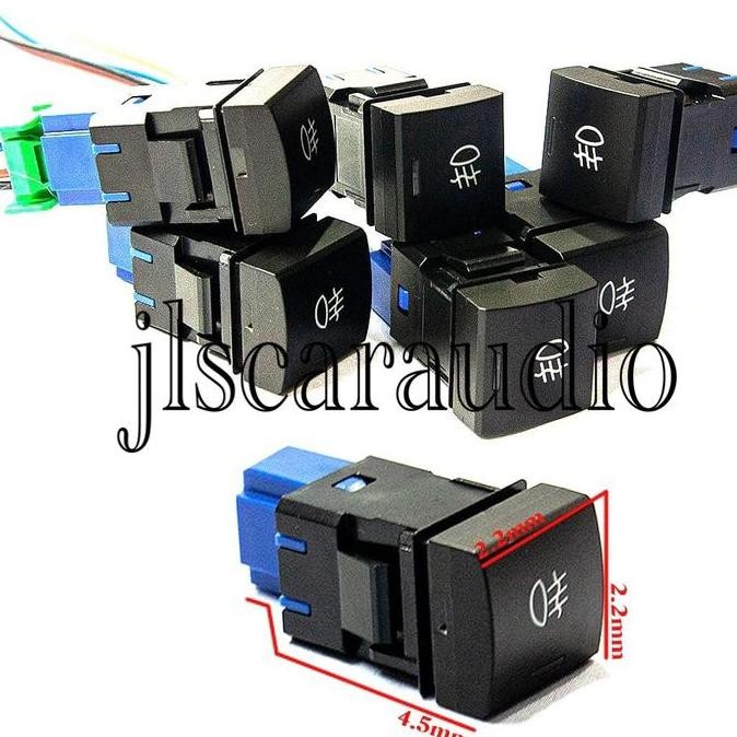tersedia switch foglamp toyota innova zenix new saklar kotak lampu kabut