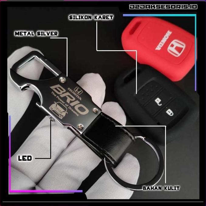 New Sarung Remote Kunci Mobil Honda Brio Baru / New Brio Cover Elegant