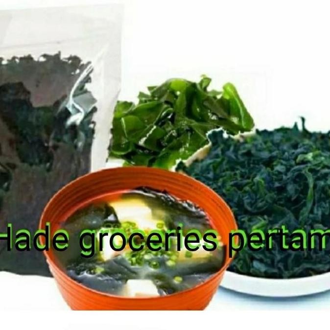

Dry Cut Wakame Seaweed 125Gr Rumput Laut Chat U /Pack 500Gr Kualitas Terbaik Harga Termurah