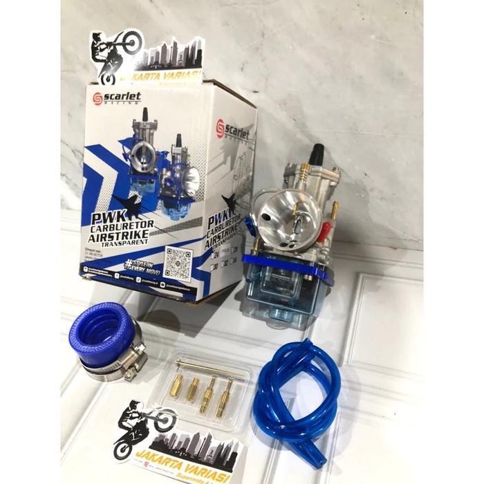 Karburator Scarlet Airstrike Pwk 24 26 28 30 32 34 Air Strike Carburetor Airstirk Not Sudco Original