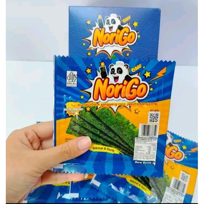 

Norigo Rumput Laut Snack Cemilan, 5 Box Dalam 1 Dus - Food, Seaweed Kualitas Terbaik Harga Termurah