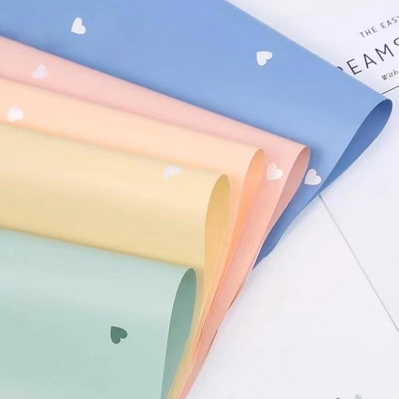 

Ok75 Kertas Buket Love Polkalove Wrapping Paper Cellophane Valantine / Kertas Kado Ecer Kb6134