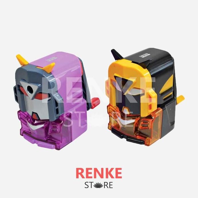 

Rautan Pensil Putar Robot Transformer - Serutan Meja Transformers NS