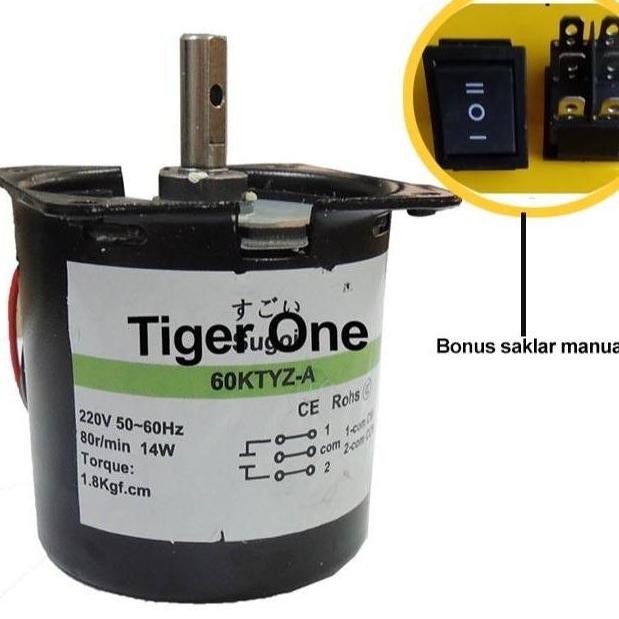 baru gearbox dinamo 60ktyz motor listrik ac 220v maju mundur gearbox mesin