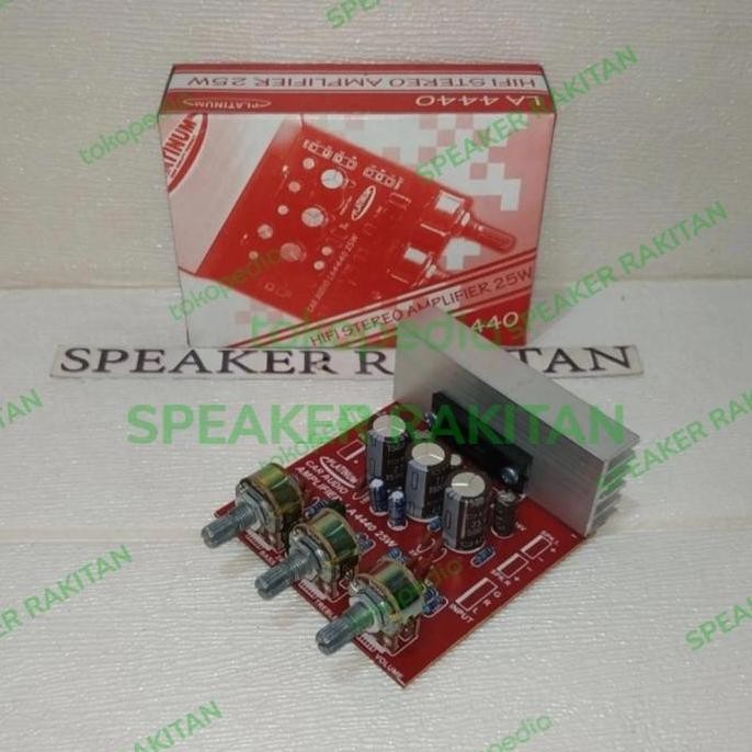 Kit Amplifier Stereo 2x25Watt LA4440 TERBATAS