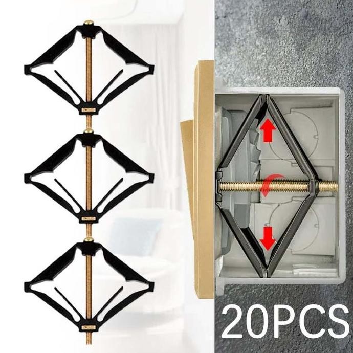 tersedia box inbow dinding 86mm 20pcs + sekrup pemasangan saklar stop kontak tembok