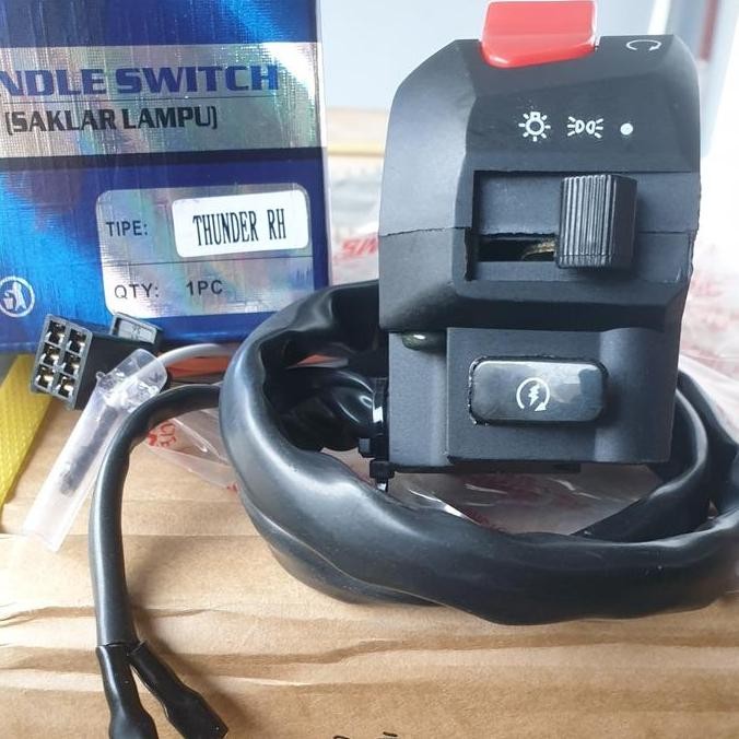 tersedia saklar kanan thunder 125 holder suzuki thunder 125 original