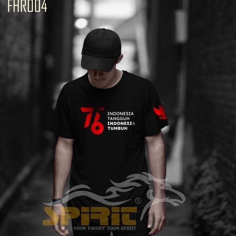 Promo Kaos Kemerdekaan 17 Agustus Hut Ri Ke 76 Premium