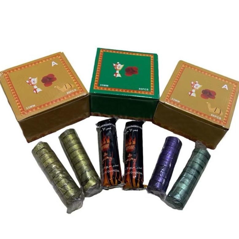 ew-98 TT60 Arang Magic Box Arang Briket  Arang Untuk Bakar Dupa Arab dan Gaharu Premium Terlaris