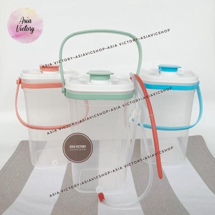 READY WADAH ENEMA KOPI REUSABLE - COFFEE ENEMA JUG PLASTIK