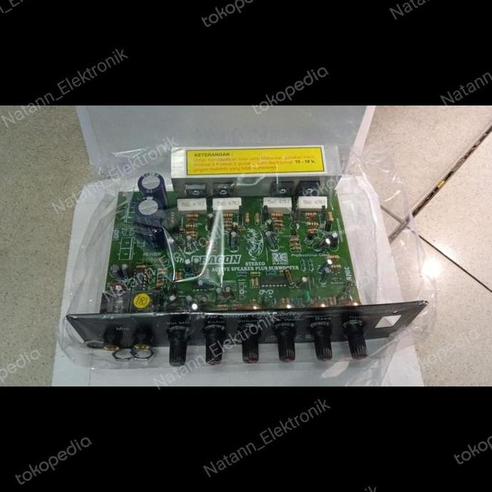 3558 kit module aktif speaker ampli amplifier echo mic karaoke dragon HARGA KHUSUS