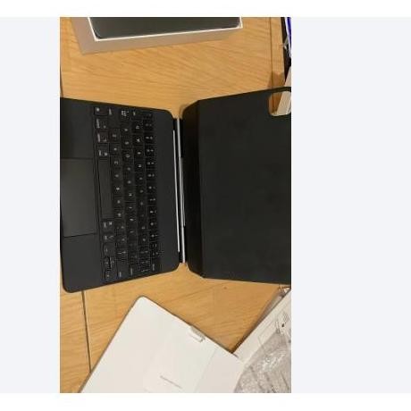 Promo Apple Magic Keyboard Ipad Pro M2 M1 & Ipad Air M2 M1 - Black White Original