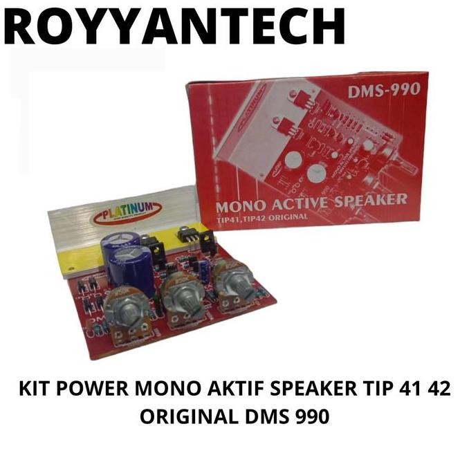 KIT MONO ACTIVE SPEAKER DMS 990 TIP 41 TIP 42 PLATINUM BARU