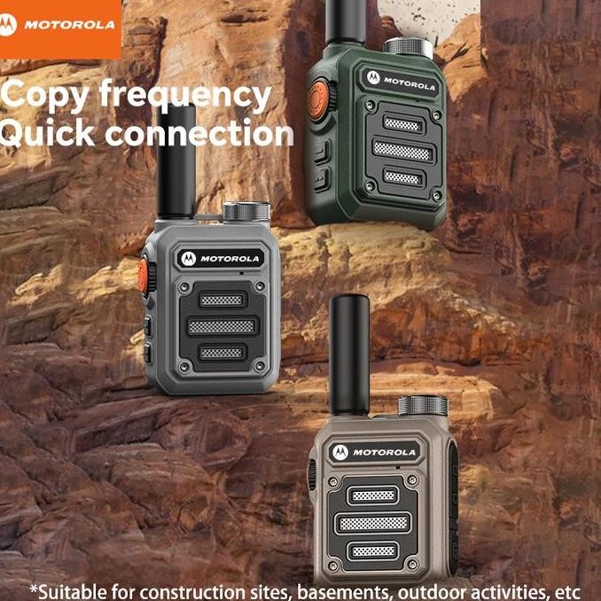 ht motorola mt918 walkie talkie 2pcs 30w jarak 5km - handy talky mini waterproof outdoor 29800mah 16