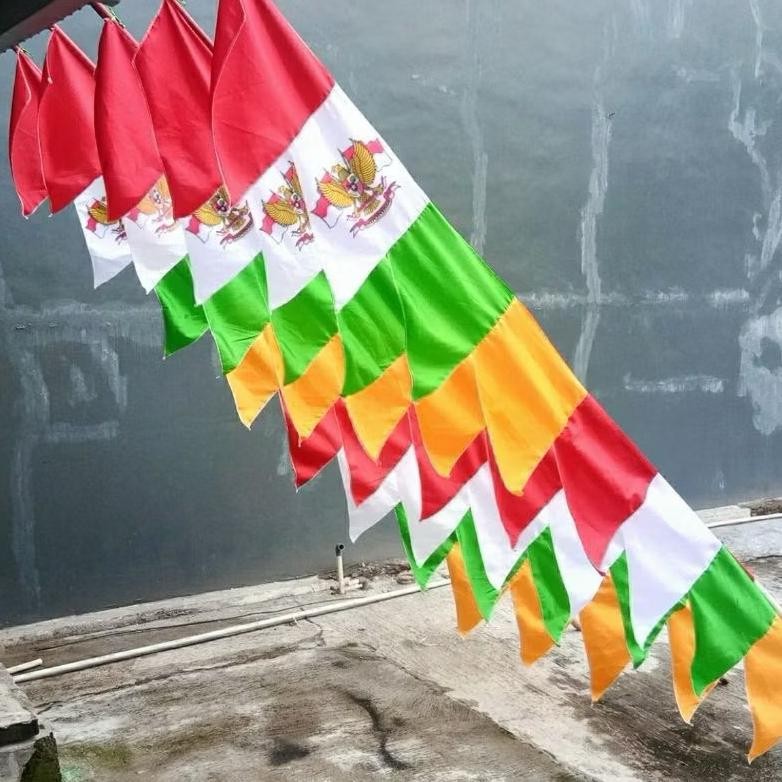 Umbul Umbul Garuda Warna Warni Terlaris