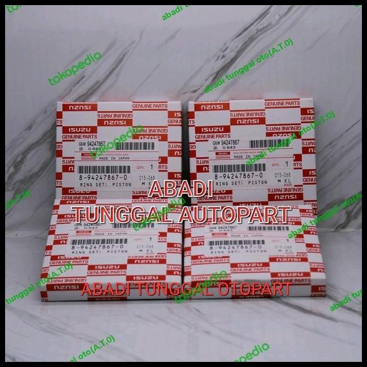 TERBARU RING PISTON STD RING SEHER STD PHANTER 2.5CC 2500CC /NHR 55 