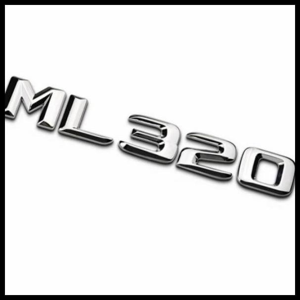 TERMURAH EMBLEM MERCEDES BENZ TULISAN ML320 EMBLEM BAGASI ML320 PREMIUM 