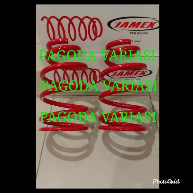 TERMURAH PER CEPER LOWERING SPRING JAMEX TOYOTA INNOVA OLD / REBORN DIESEL 2PCS
