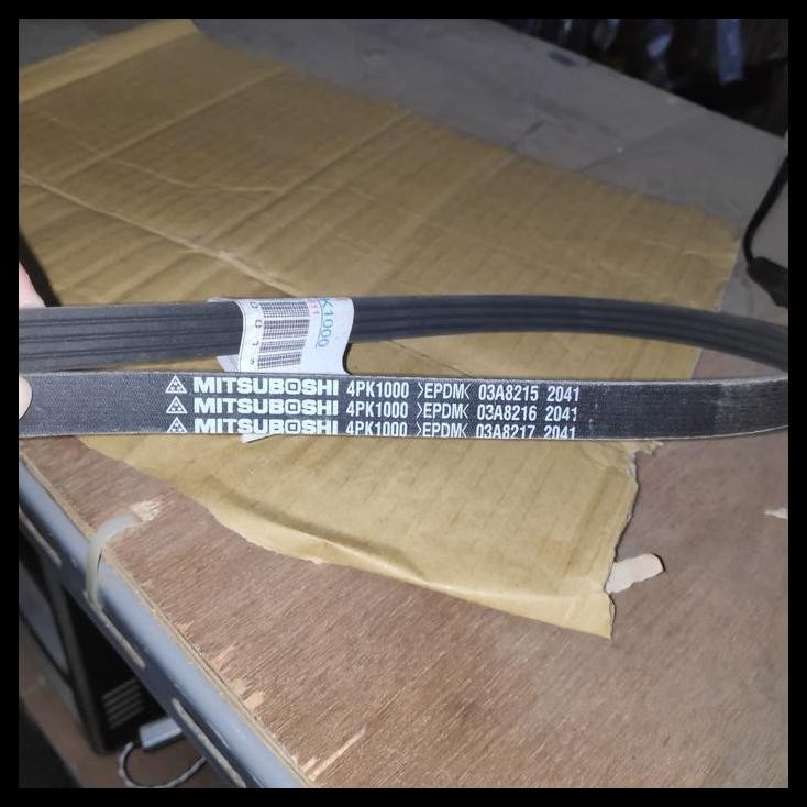 BEST DEAL MITSUBOSHI FAN BELT 4PK1000 EPDM TALI KIPAS FANBELT 4PK 1000 