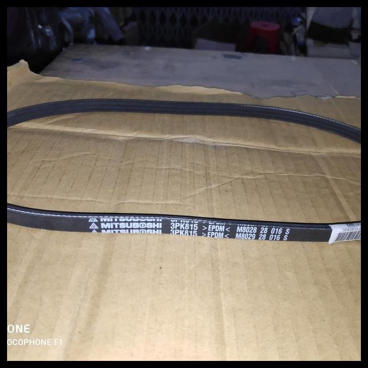 DISKON MITSUBOSHI FAN BELT 3PK815 EPDM TALI KIPAS FANBELT 3PK 815 ESTEEM 1.3 
