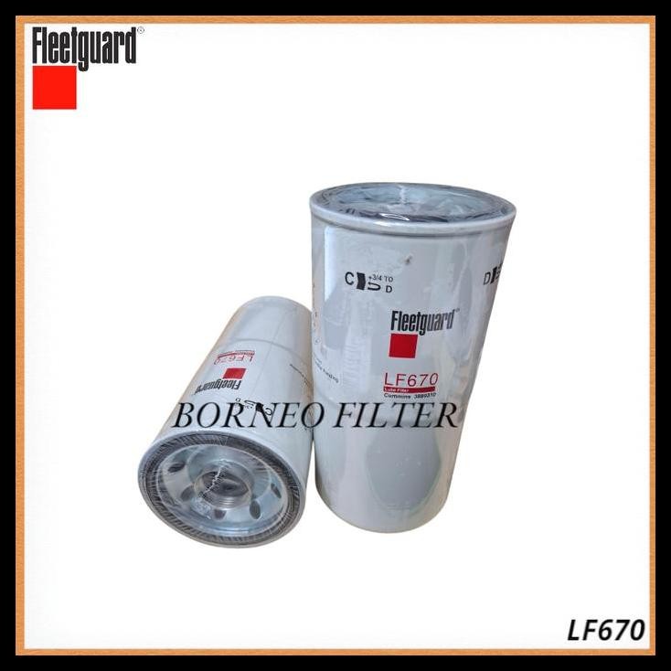 BEST DEAL LF670 FLEETGUARD GENUINE OIL FILTER P551670 J8612670 W1294 B196 C-5715 SFO2670 JOC-88022 3