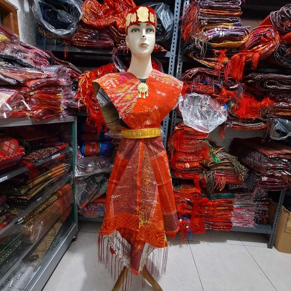paket Baju adat batak paket 5 ulos etnic batak - ulos sadum