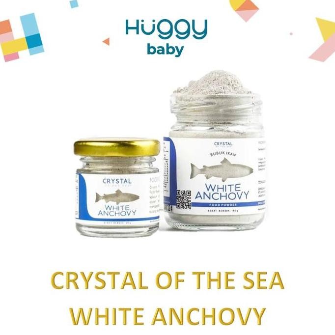 

Original Crystal of the Sea White Anchovy Powder 100gr Bubuk Teri Putih HALAL BPOM